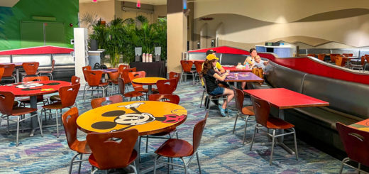 The Land Pavilion Annual Passholder Lounge June 2023 Tables Snacks Photo Background Op Charging Stations Water