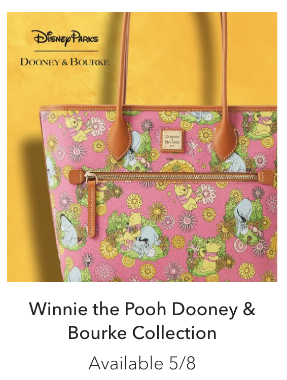 Winnie the Pooh Dooney and Bourke Collection coming soon shopDisney