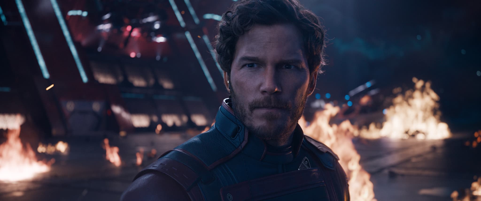 Peter Quill always looks somewhere between confused and angry.