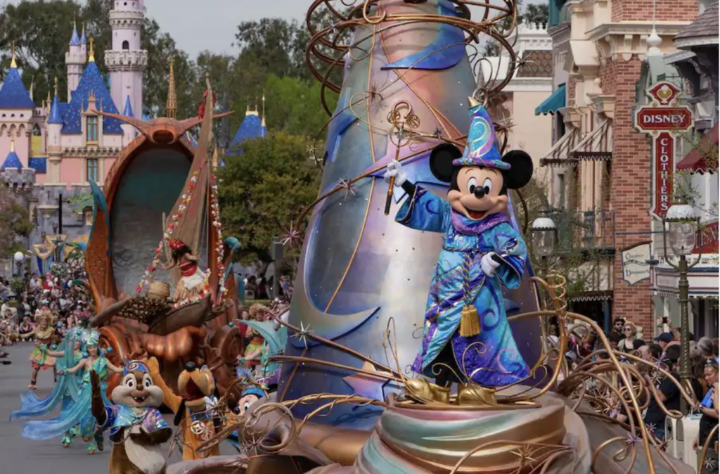 Magic Happens Parade in Disneyland