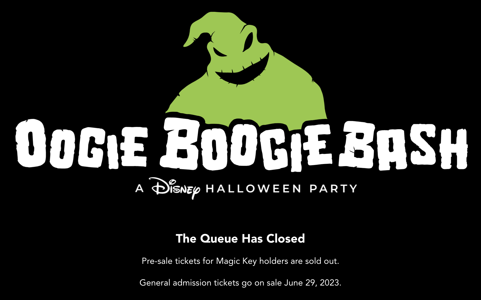 Disneyland sells out Oogie Boogie Bash in less than a week – Orange County  Register