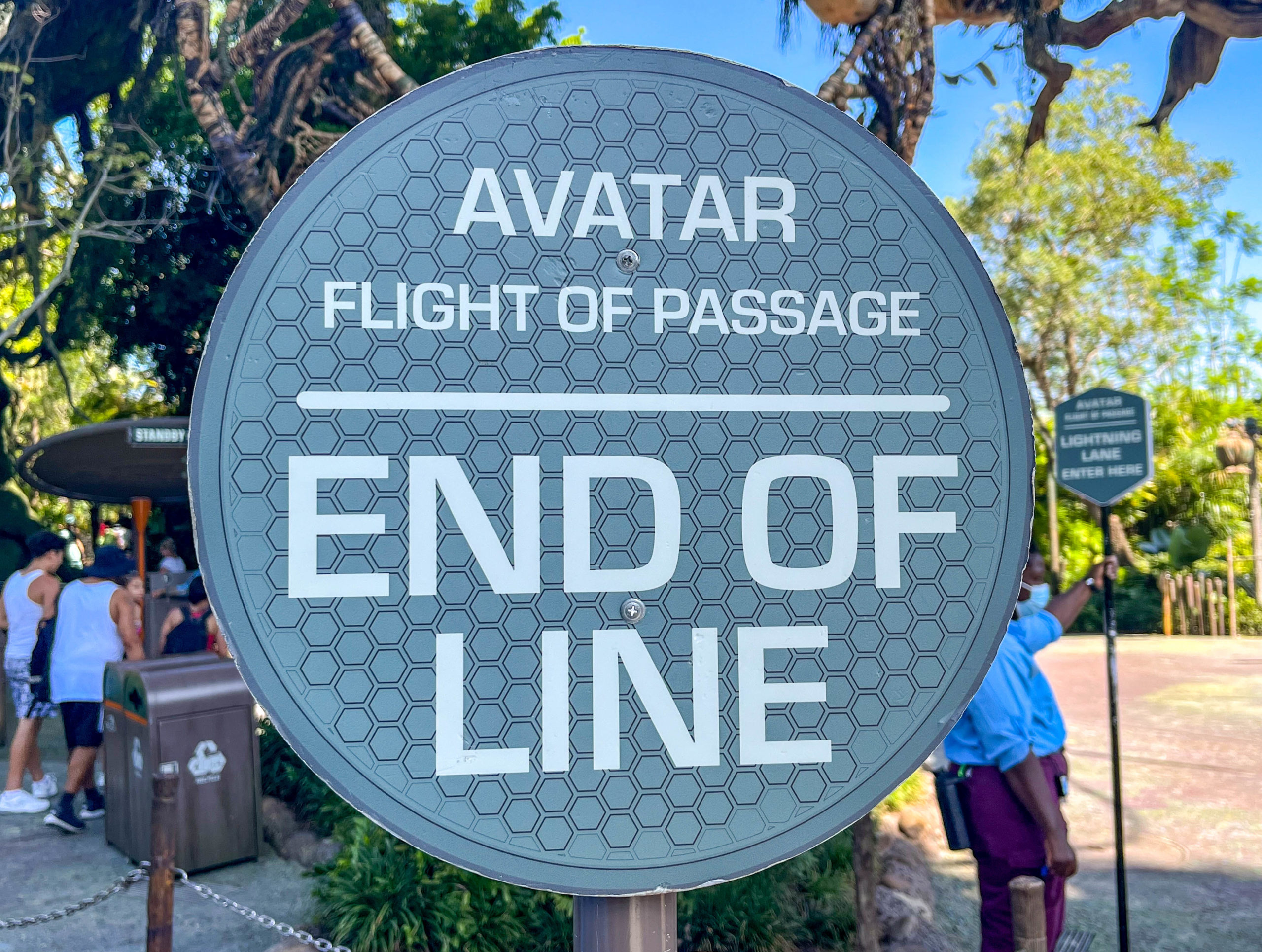 End of Line Sign