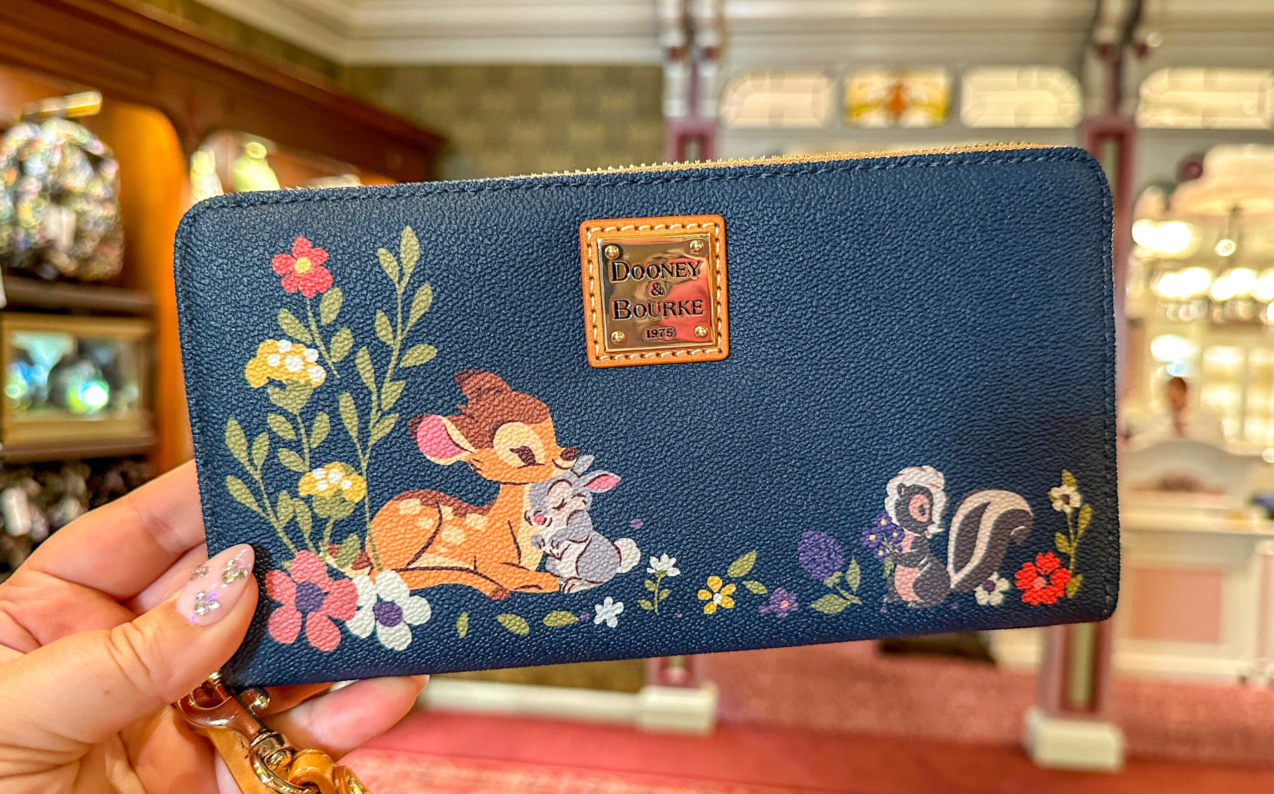Disney Classics Christmas Dooney & Bourke Wristlet Wallet
