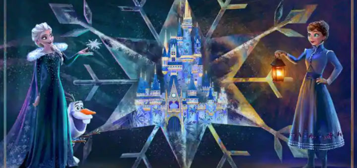 Disney World Holidays 2023 Mickey's Very Merry Christmas Party Frozen Castle Celebration