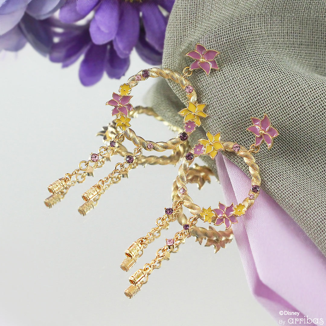 arribas france rapunzel ariel jewelry