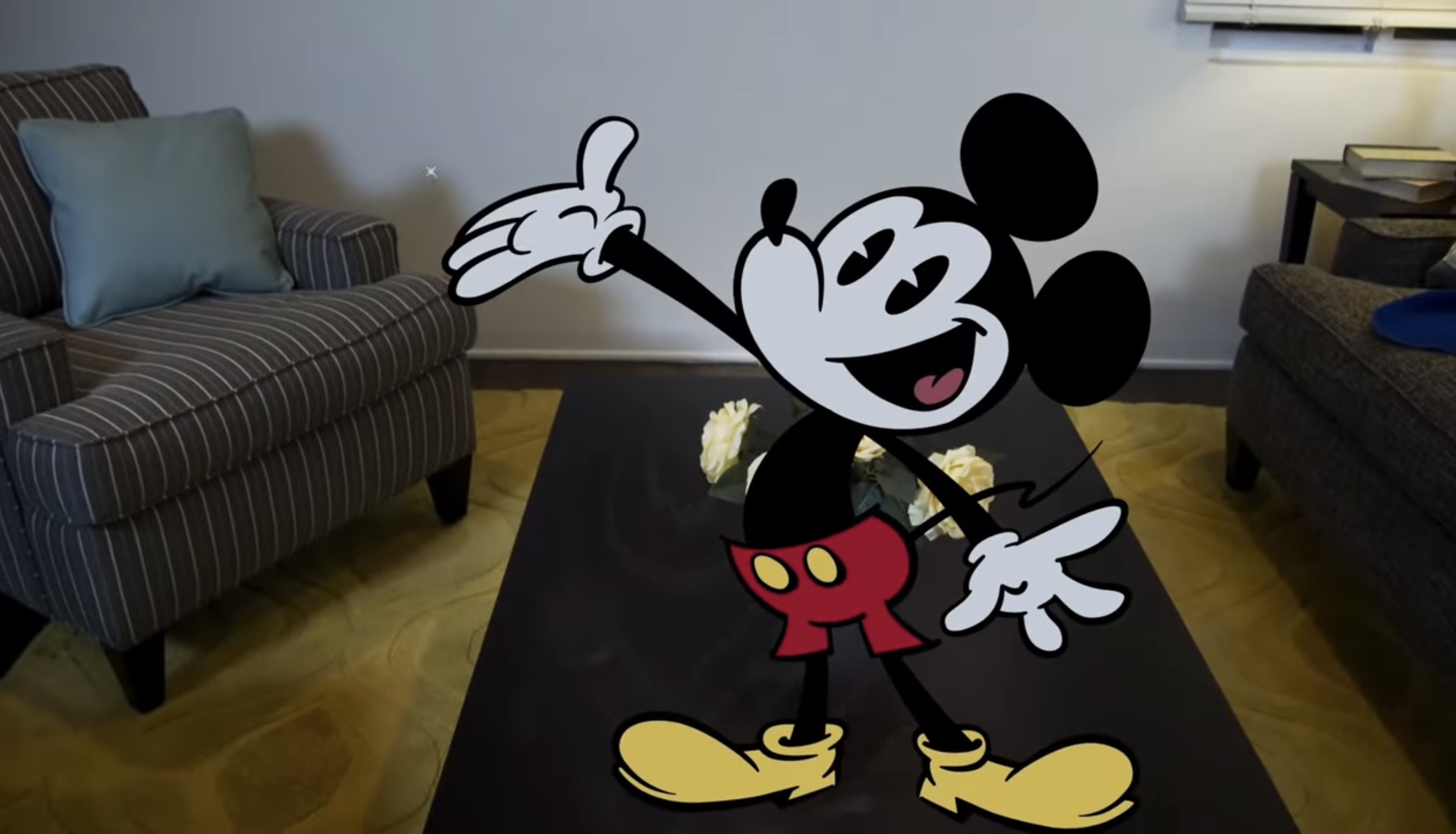 Bringing Mickey Mouse into your home via the Apple Vision Pro