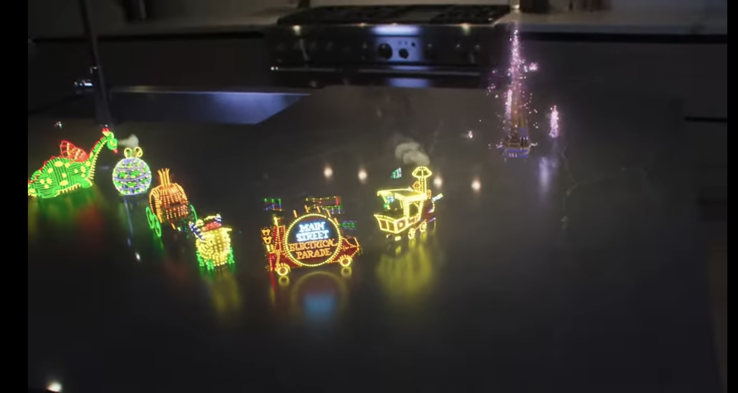 The Main Street Electrical Parade on your kitchen table via the Apple Vision Pro