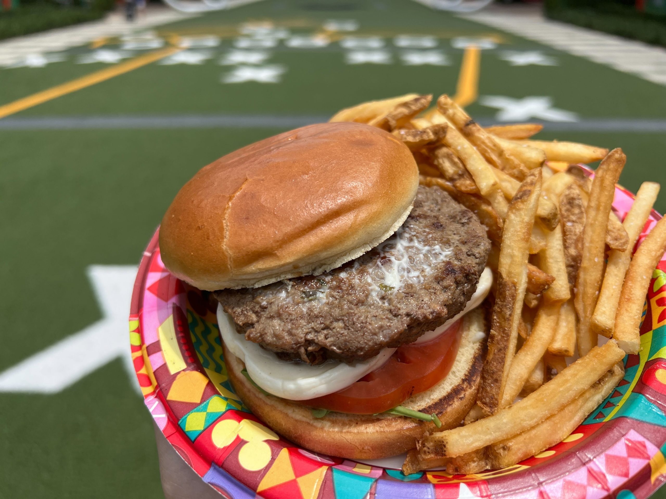 Bases loaded burger All star sports