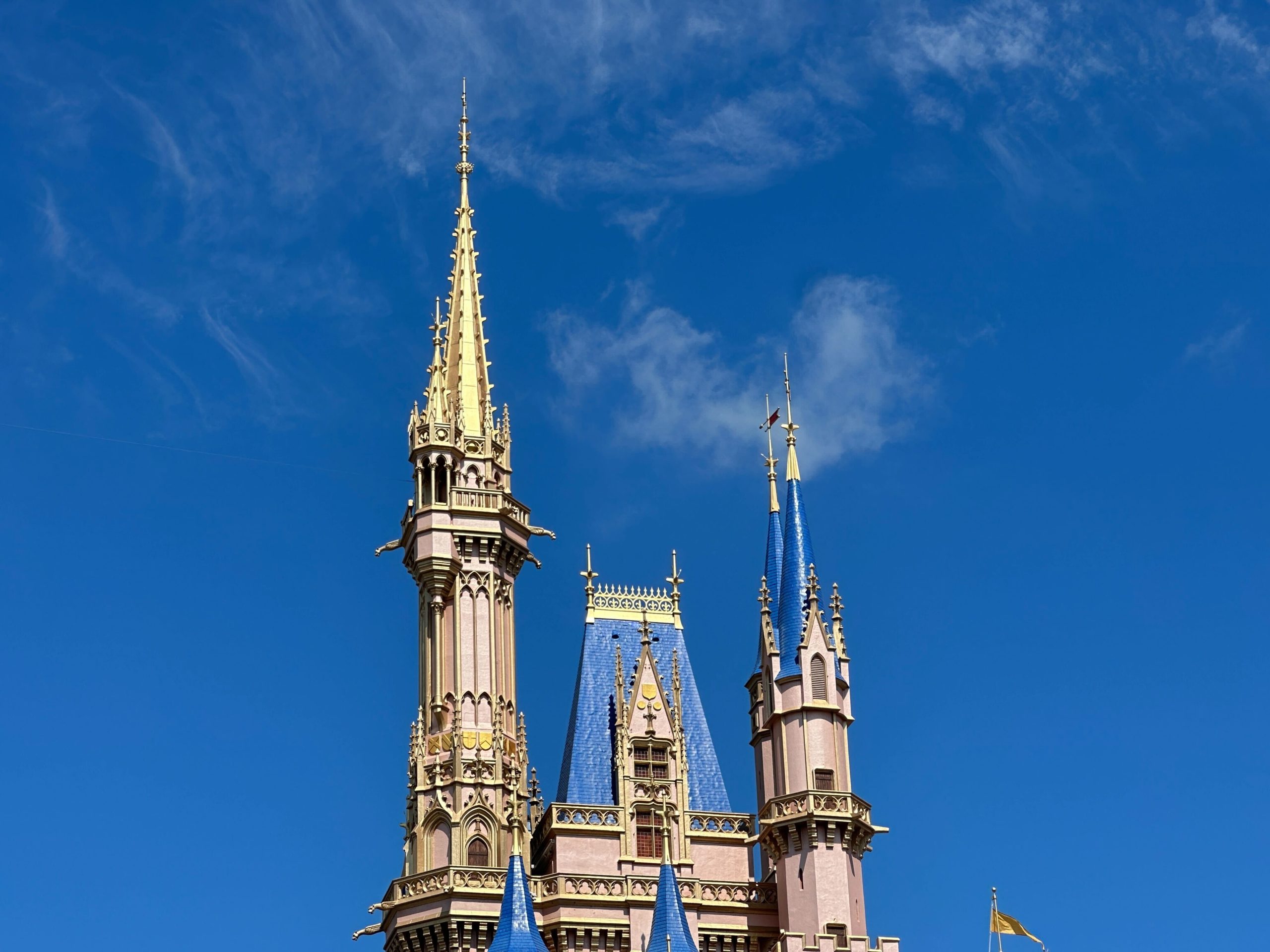 Repainting Continued Cinderella Castle Post 50th