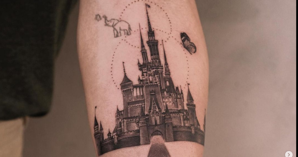 Jordan Fisher Shows Off New Disney Tattoo  MickeyBlogcom