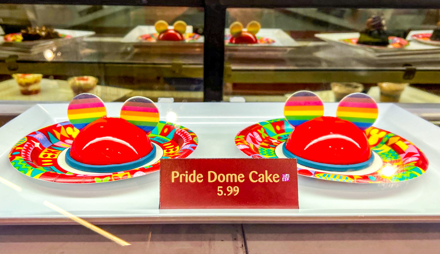 Mickey Pride Dome Cake Disney World Sunshine Seasons EPCOT