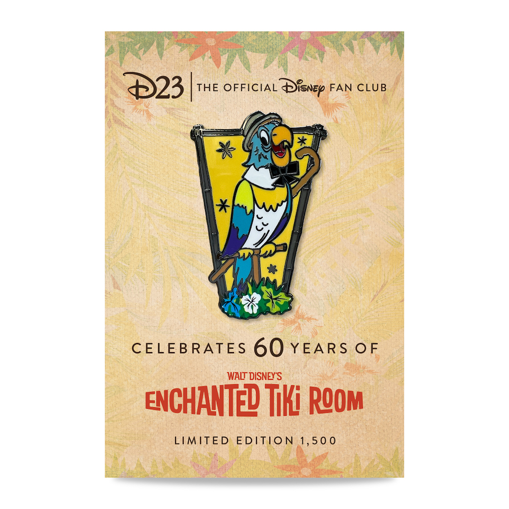 Walt Disney's Enchanted Tiki Room Juan Pin 60th Anniversary