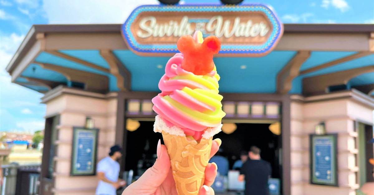 Watermelon Lime Cone at Swirls on the Water 2023 Disney Springs