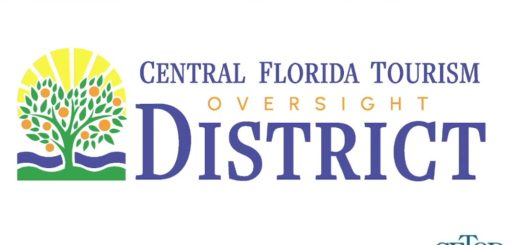 The fancy new Central Florida Tourism Oversight District Logo