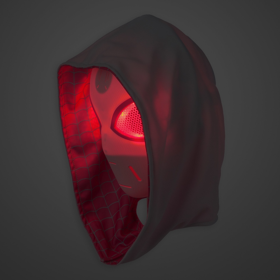 Lit Up Spider-Ghost mask
