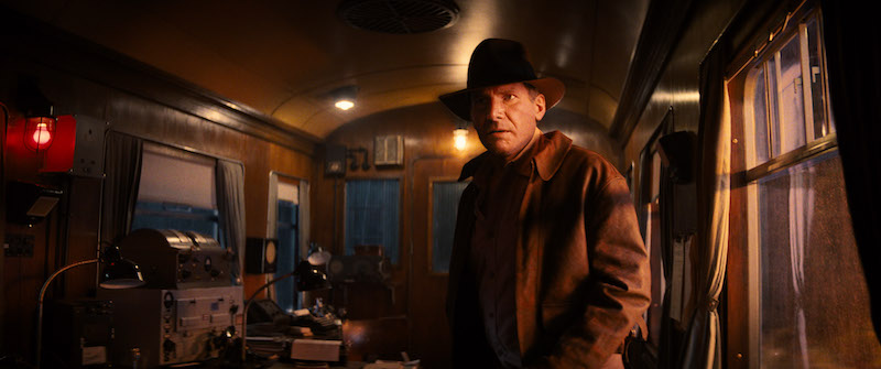 Indiana Jones and the Dial of Destiny: Indy sneaks his way onto the train