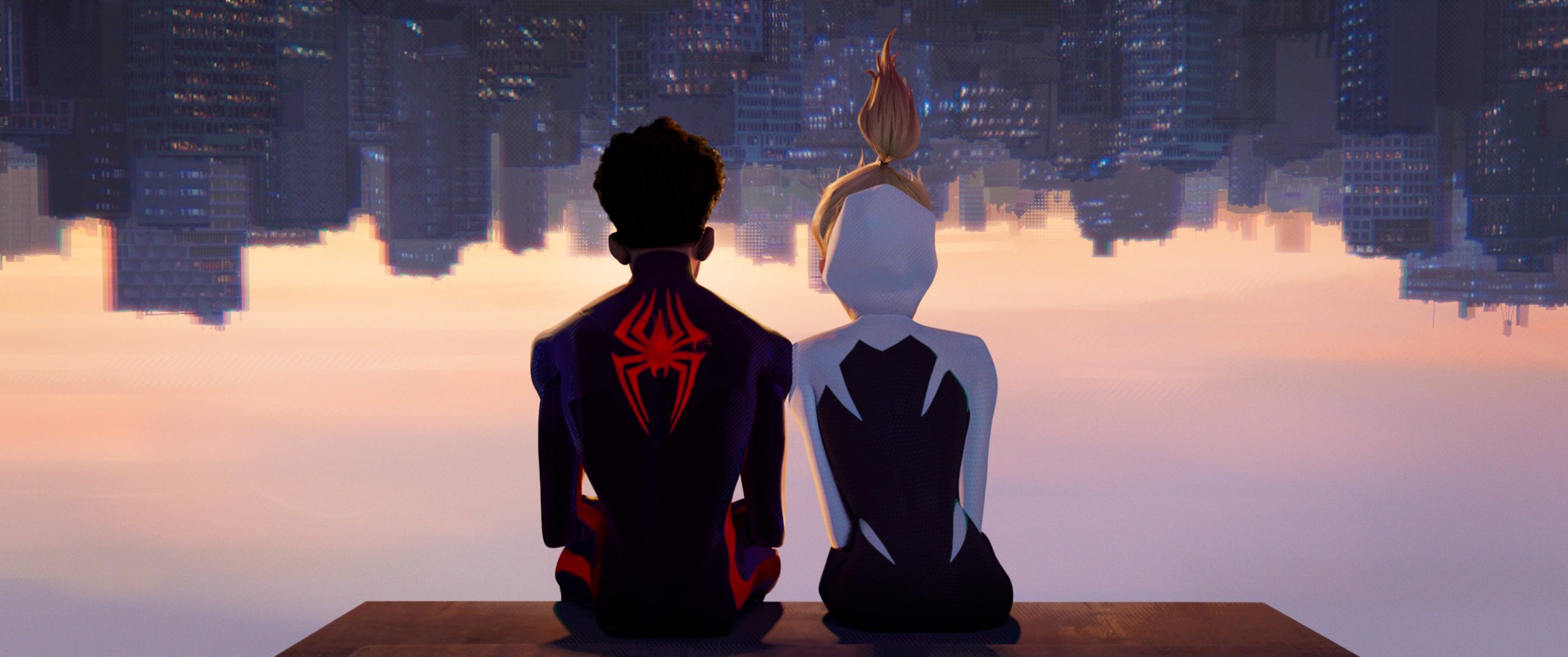 Spider-Man: Across the Spider-Verse -- Gwen and Miles chat