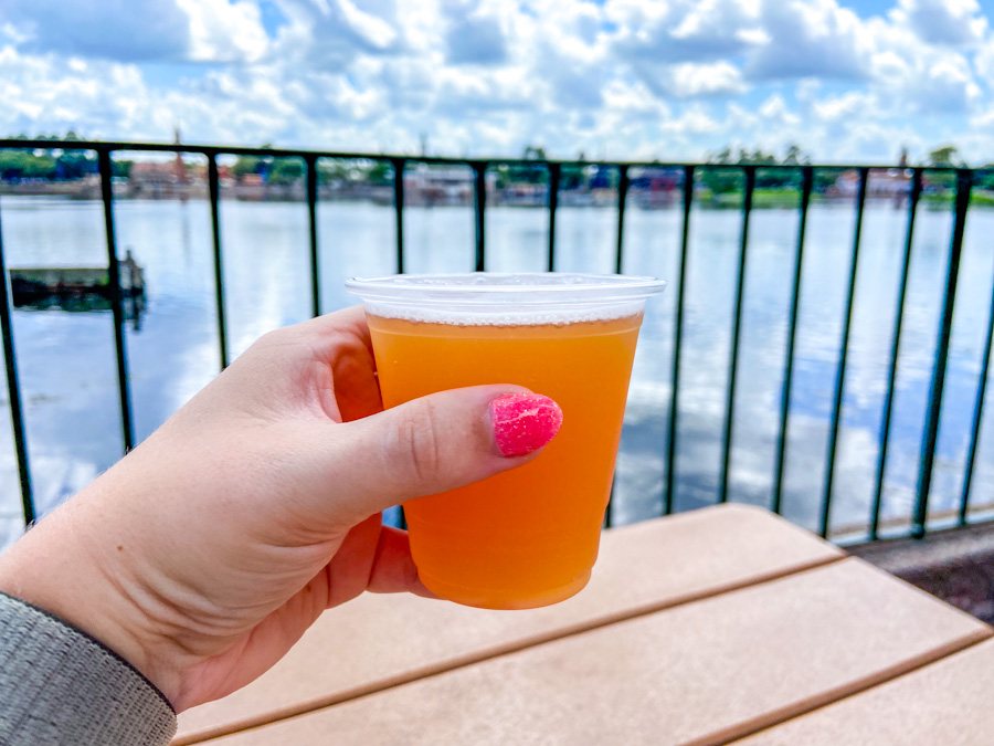 2023 EPCOT Food and Wine Festival The Noodle Exchange Strawberry Mochi Berliner Weisse