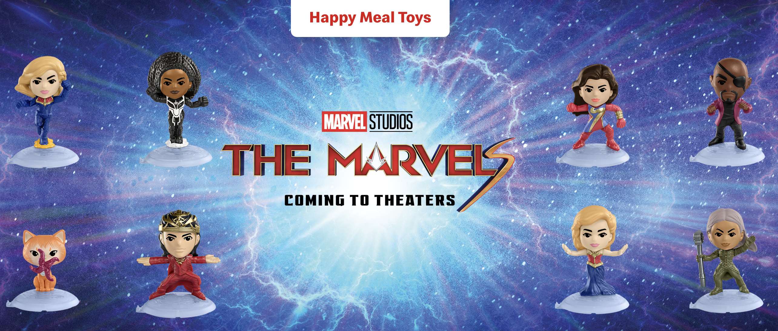 McDonald's the marvels happy meal toys