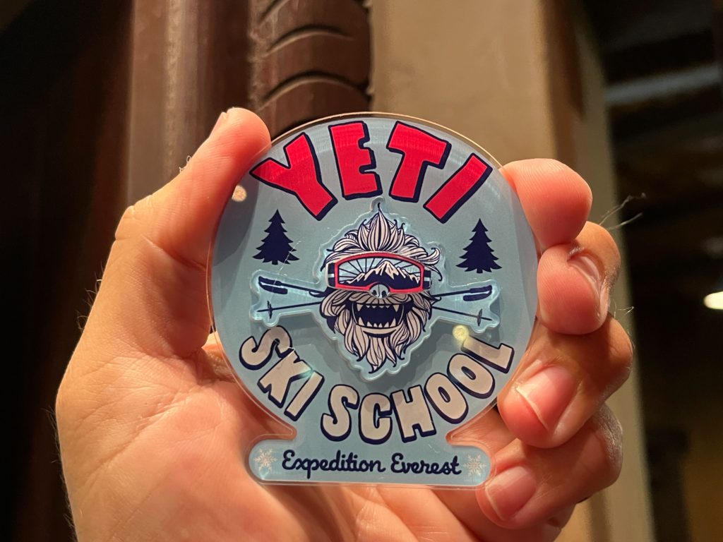 Yeti Ski School Magnet