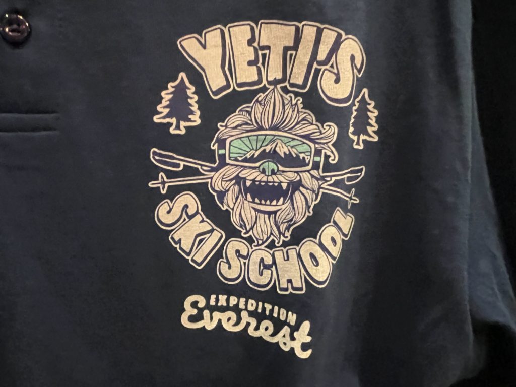 Expedition Everest Yet's Ski School Shirt