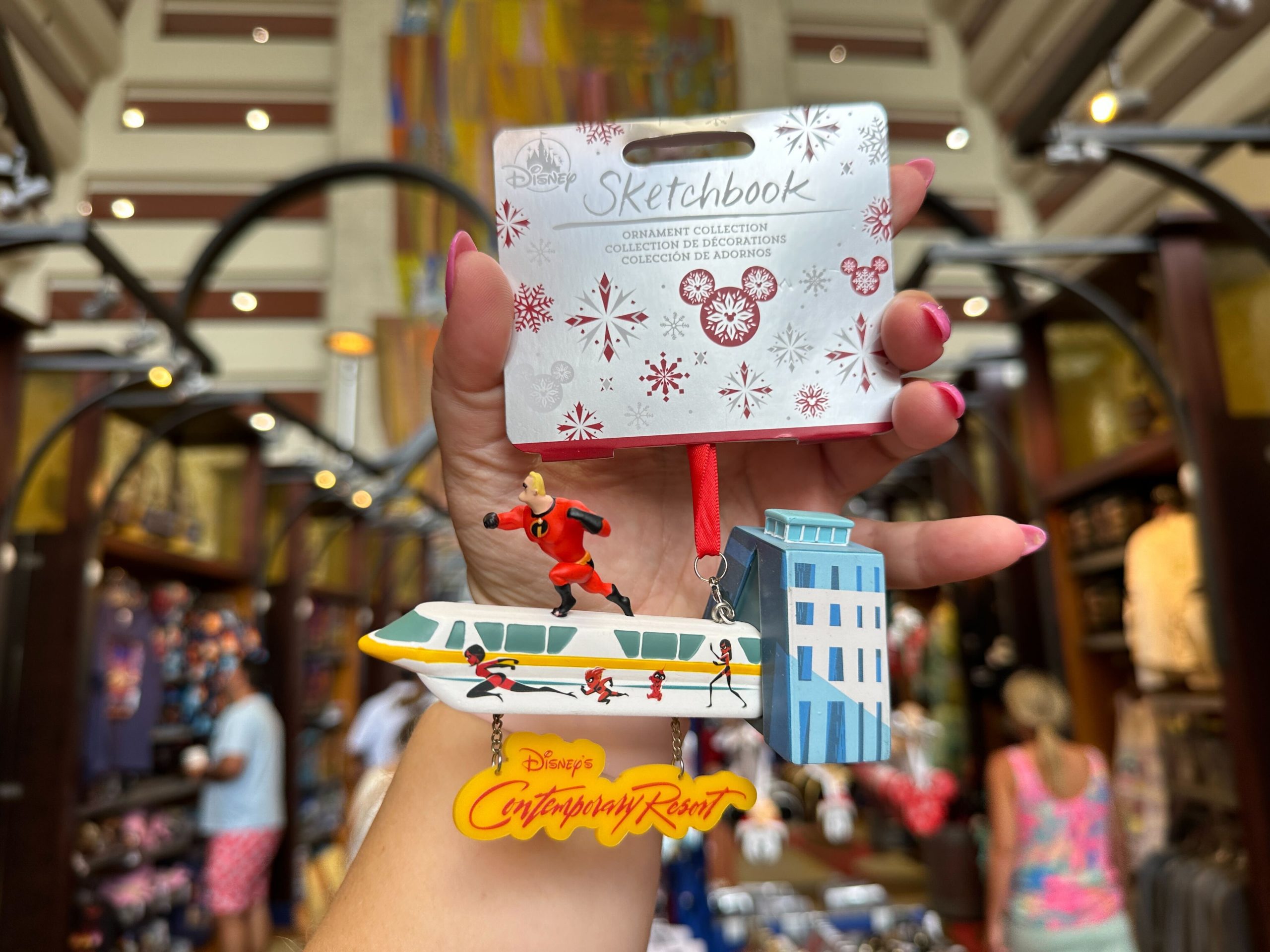 This Disney's Contemporary Resort Ornament Is "Incredible"