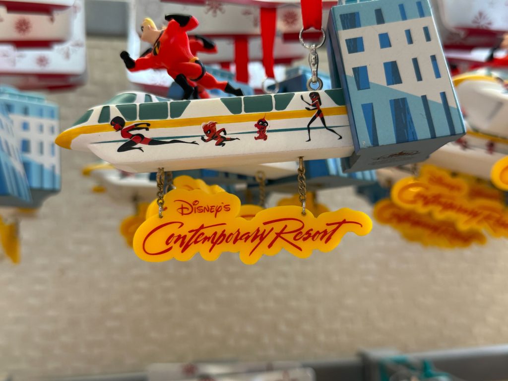 Disney's Contemporary Resort Incredibles Ornament