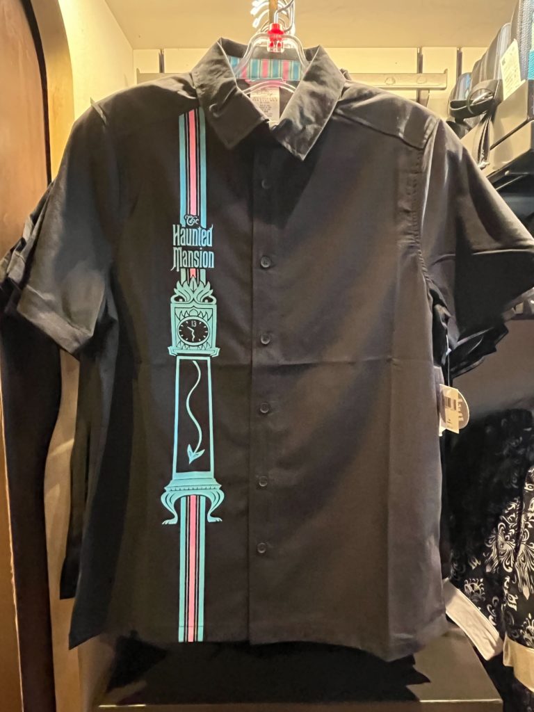 Haunted Mansion button up shirt 