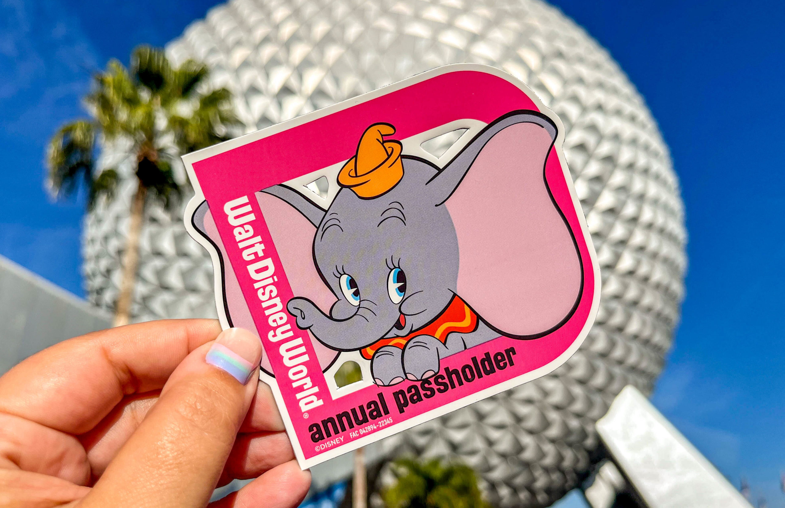 Dumbo Annual Passholder Magnet