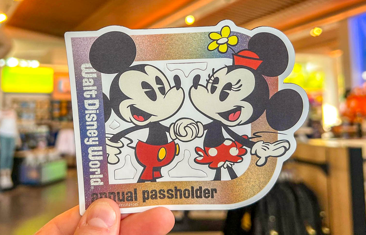 Mickey & Minnie Annual Passholder Magnet