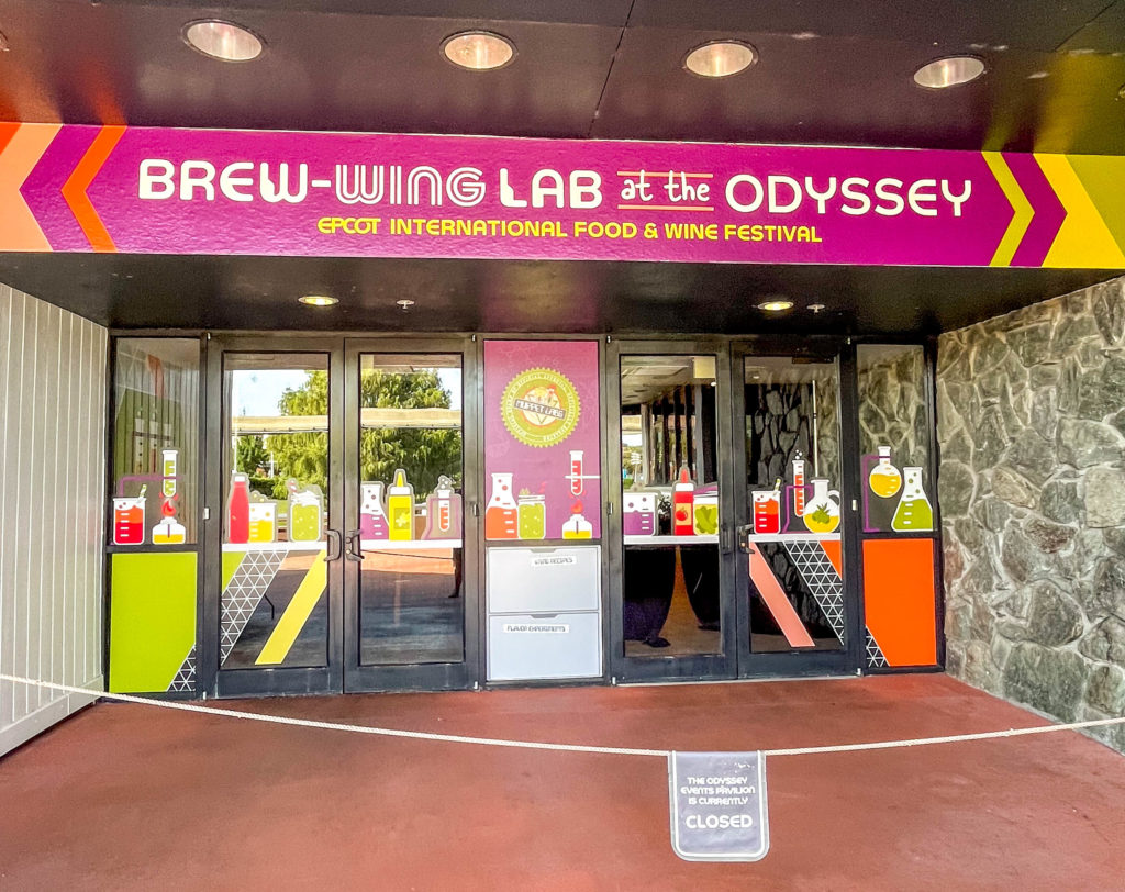 Brew-Wing at the Odyssey