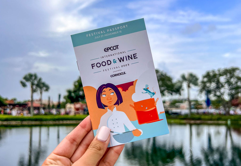 2023 EPCOT International Food and Wine Festival Passport 