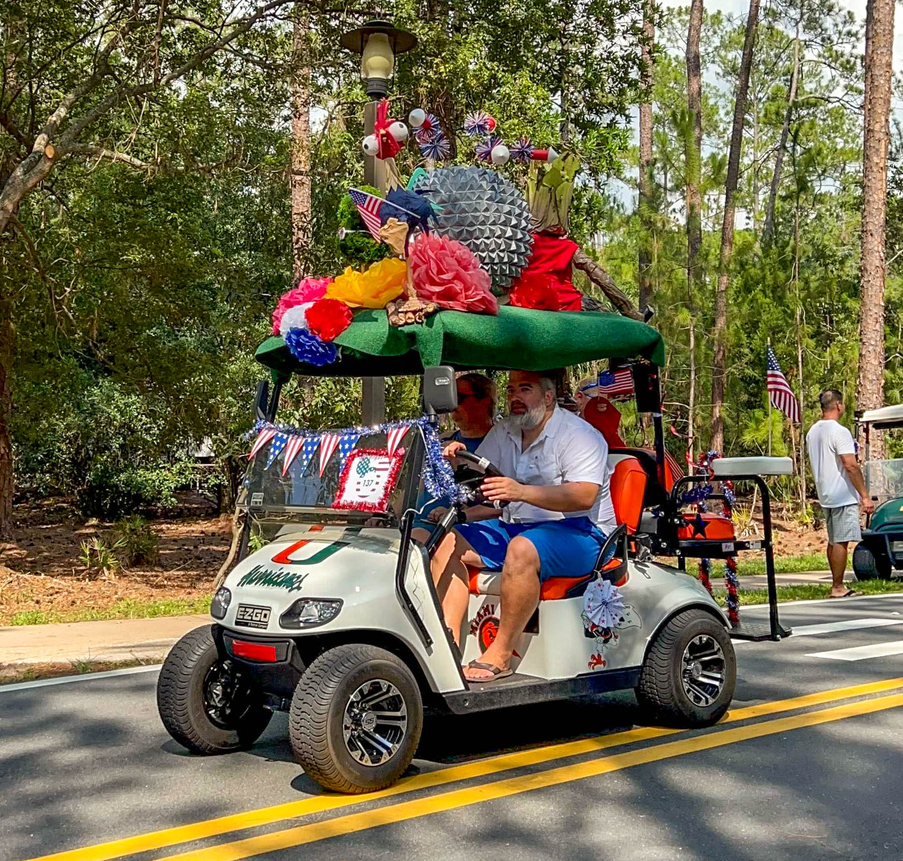 4th of July Golf Cart Parade