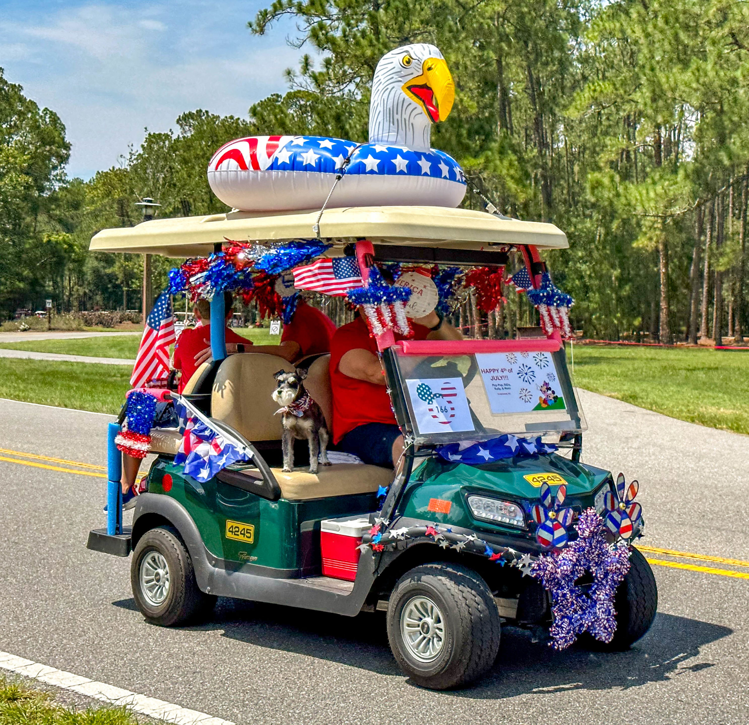 4th of July Golf Cart Parade