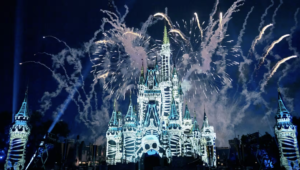 Disney’s Not-So-Spooky Spectacular fireworks show