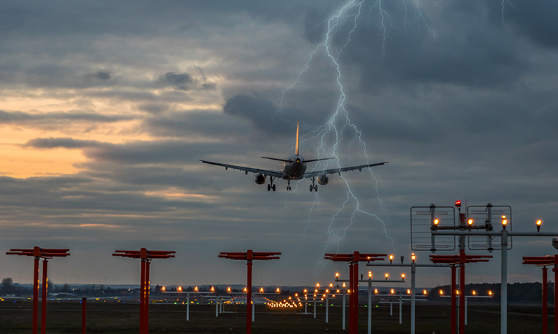 Airport Storm