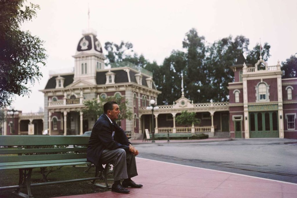 Walt DISNEY Disneyland Opening Day 1955