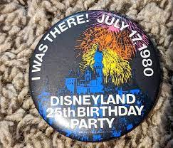 Disneyland 25th Anniversary Pin