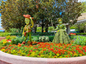 EPCOT Flowers Topiaries Flower and Garden Festival Toy Story Butterfly