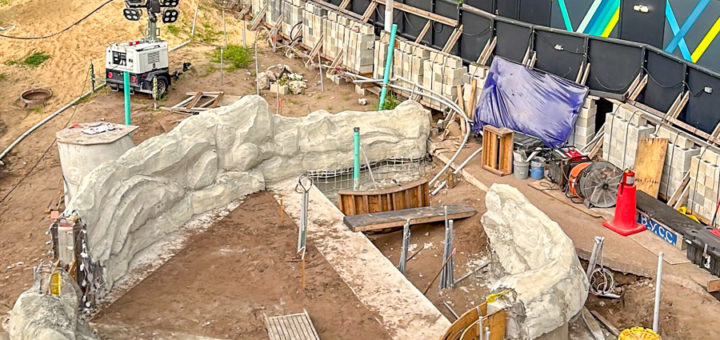 EPCOT Transformation Construction Moana Journey of Water
