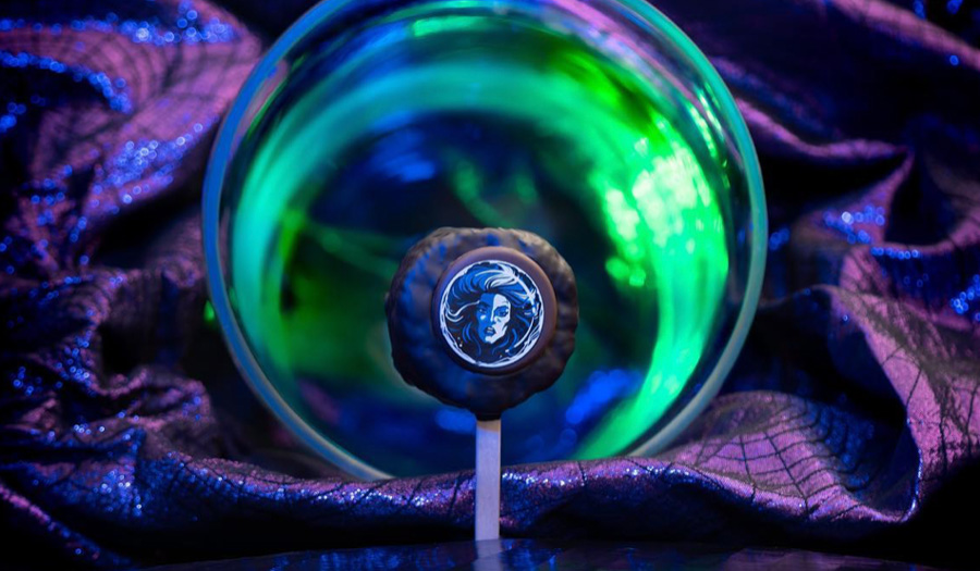 Haunted Mansion Disneyland Crystal ball Cereal Treat at Candy Palace and Candy Kitchen