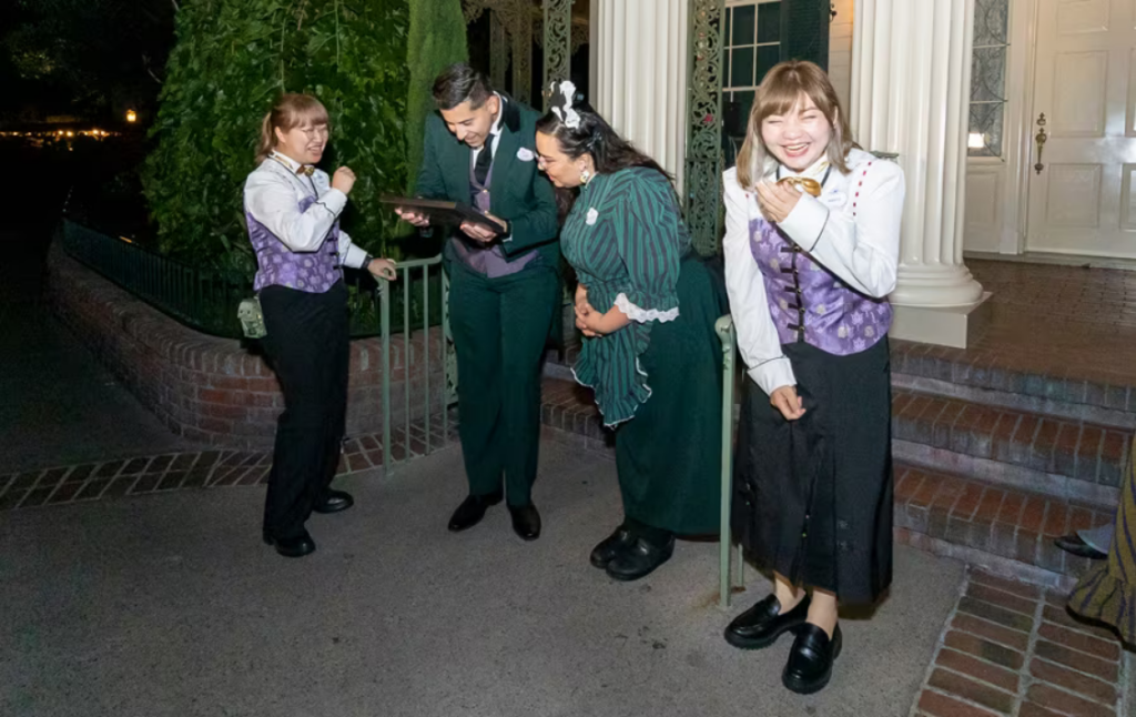 Haunted Mansion World Premiere Cast Members