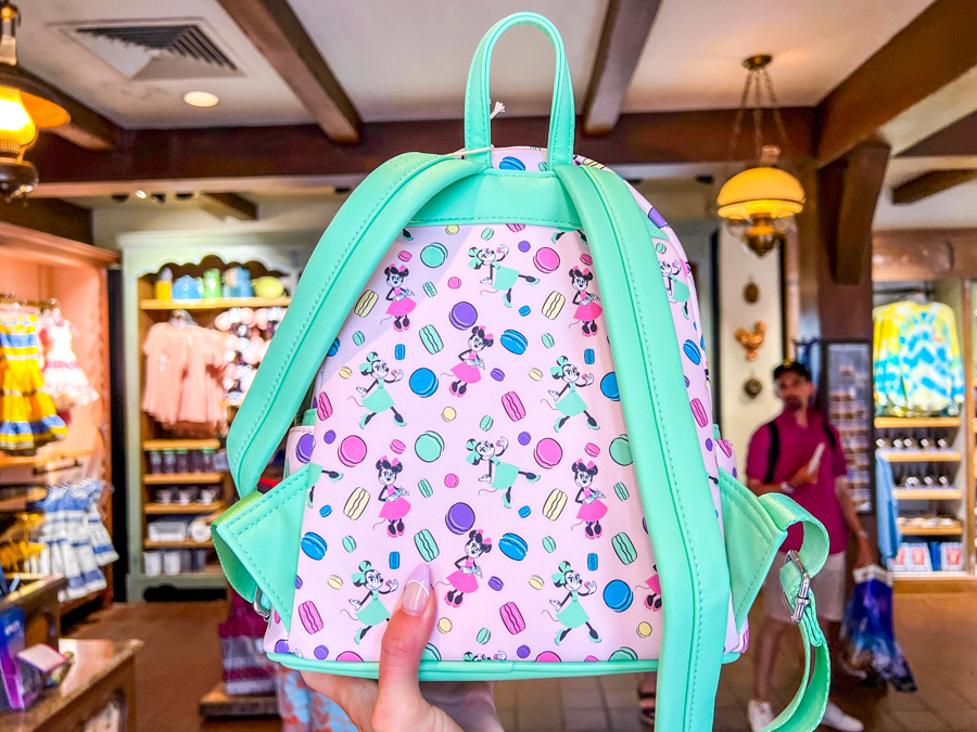Macaron Loungefly Minnie Mouse Mini Backpack