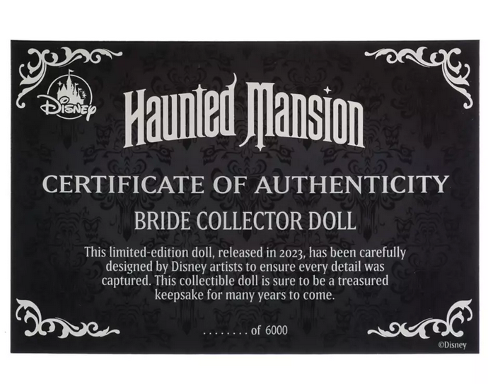 Haunted Mansion Bride Doll Constance Hatchaway