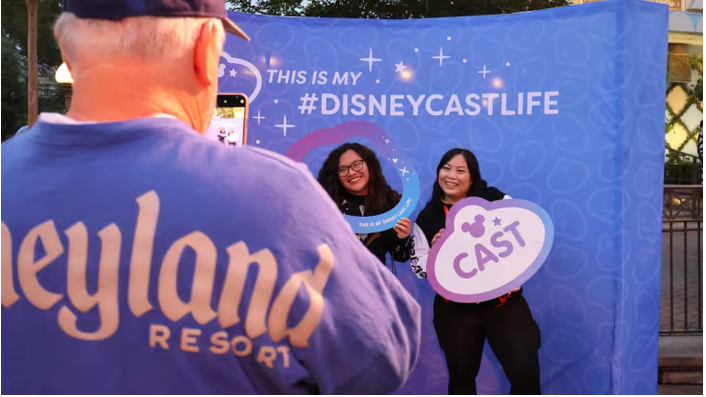 Disneyland Anniversary Cast Members