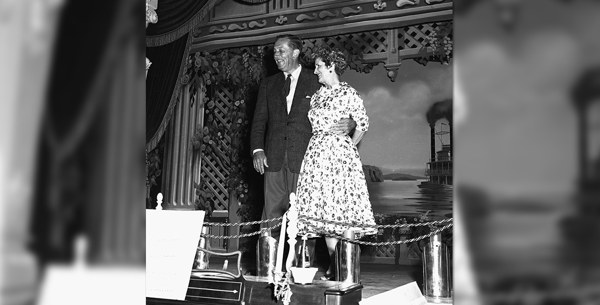 Walt and Lillian Disney Anniversary Disneyland 30th