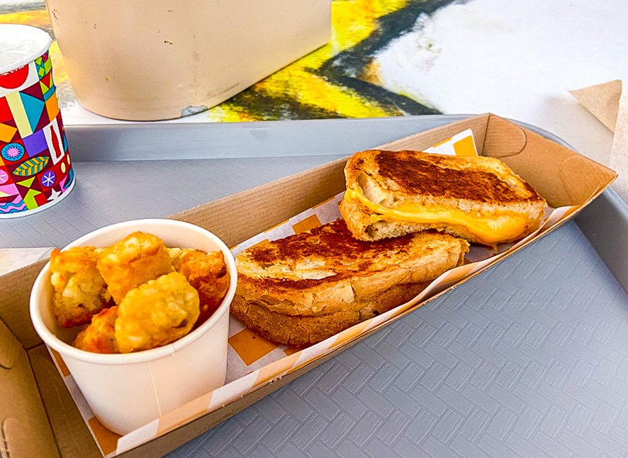 Grilled Cheese from Woody's Lunch Box