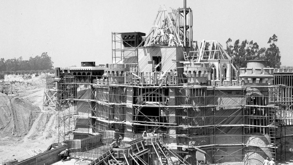 Disneyland Construction 1954