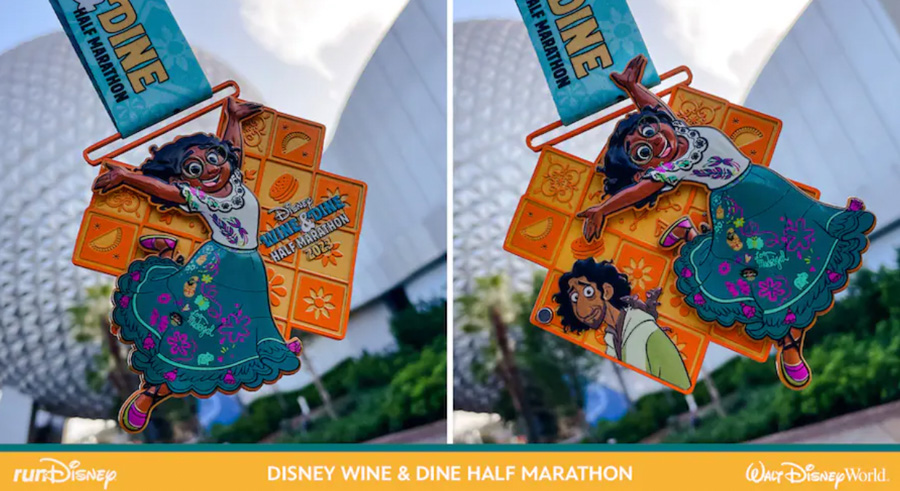 runDisney Food and Wine Half Marathon Medals