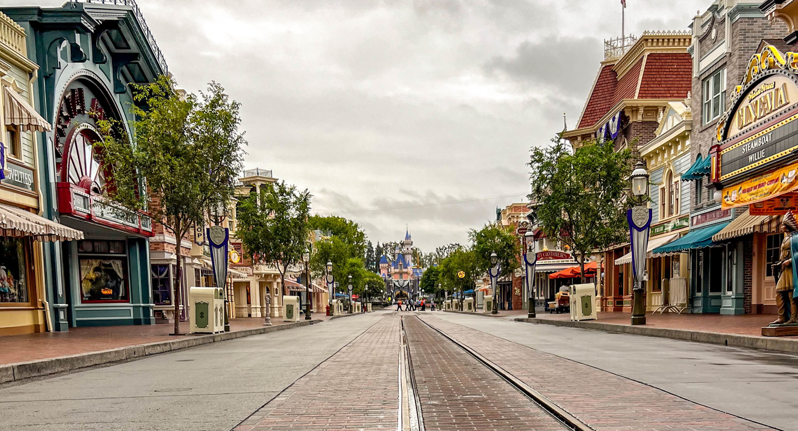 Main Street, U.S.A. in Disneyland